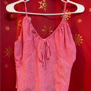 Sienna Sky Pink Camisole with Spaghetti Straps
